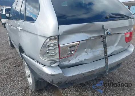 2004 BMW X5 3.0I из США, поврежденный, VIN 5UXFA13594LU28835